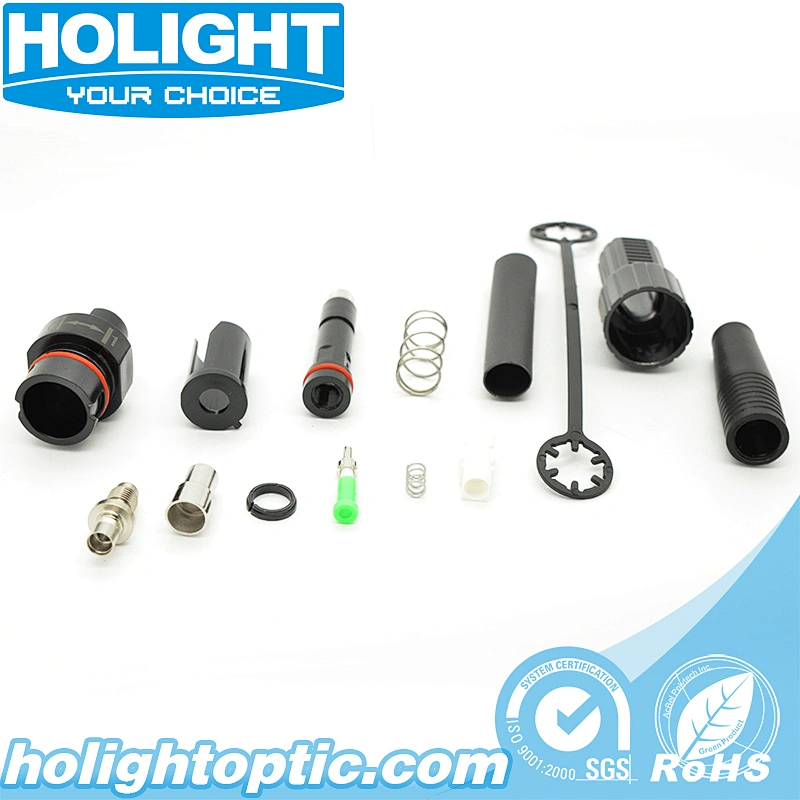 IP67 Mini Waterproof Connector SC/UPC for Optical Fiber