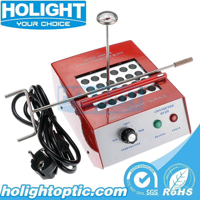 110V 24 Ports Connector Heat Cure Oven With Thermometer (FC/ST/D4/SMA/SC)