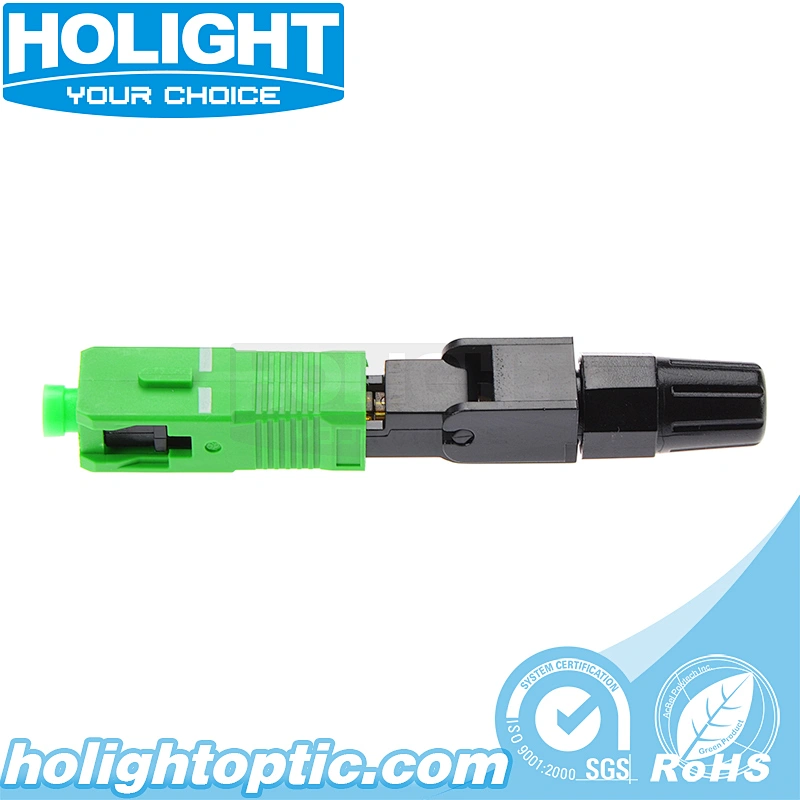 SC/APC Pre-polished Ferrule Single Mode Fast Connector