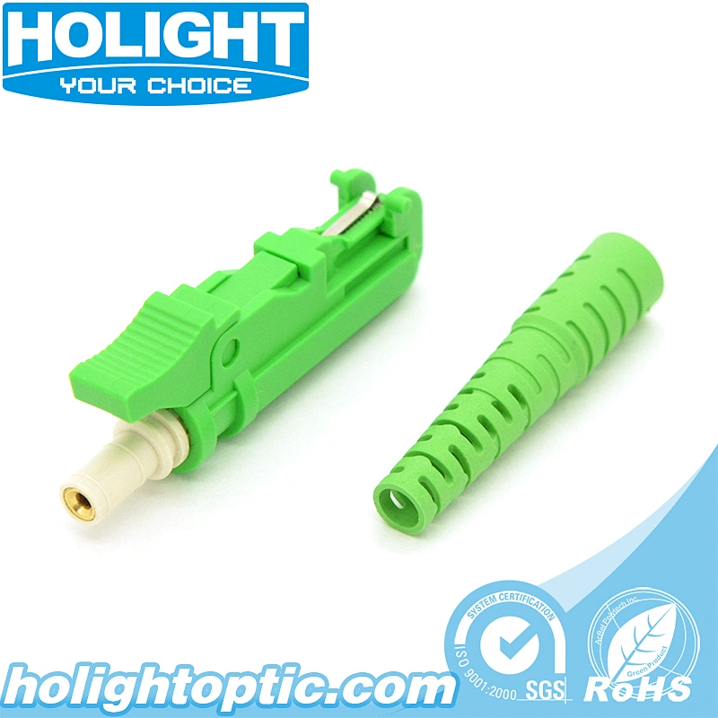 E2000/APC 3.0mm Simplex Single Mode Fiber Optic Connector Kit