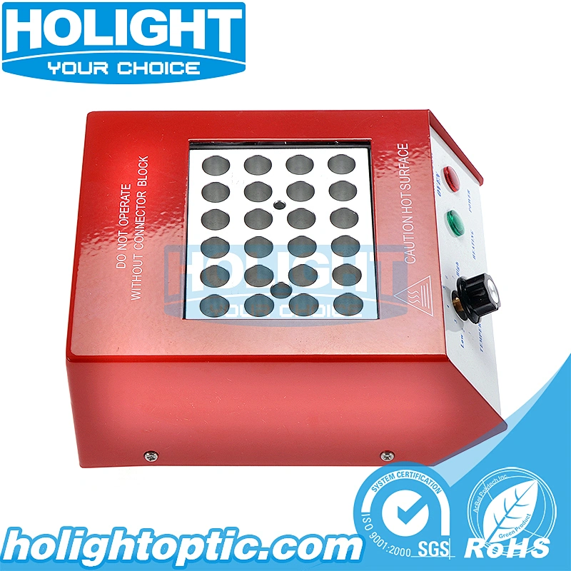 110V 24 Ports Connector Heat Cure Oven With Thermometer (FC/ST/D4/SMA/SC)