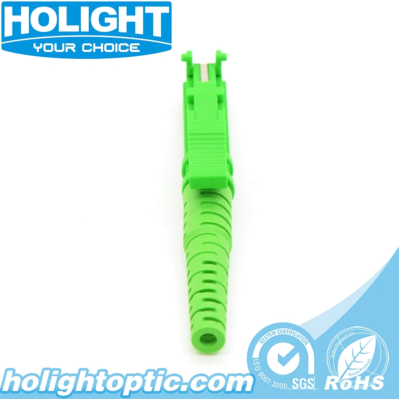 E2000/APC 2.0mm Simplex Single Mode Fiber Optic Connector Kit