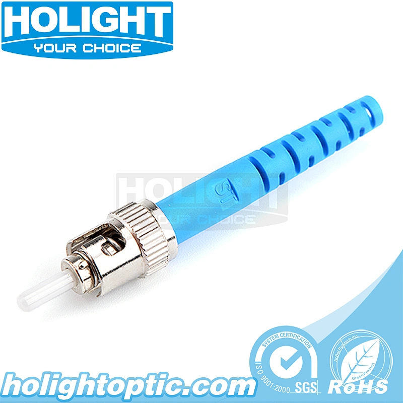 ST/UPC 3.0mm Simplex Single Mode Fiber Optic Connector Kit