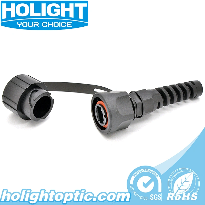 IP67 ODVA Waterproof Fiber Opitc Connector for SC, LC and MPO