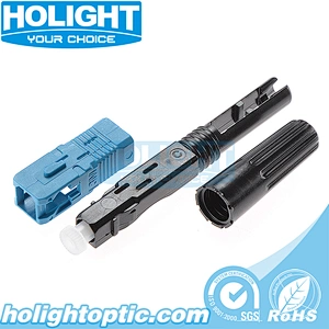 SC/UPC Pre-polished Ferrule Single Mode Blue Fast Connector