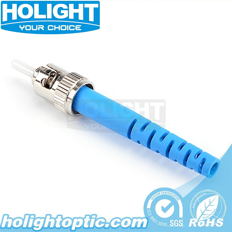 ST/UPC 3.0mm Simplex Single Mode Fiber Optic Connector Kit
