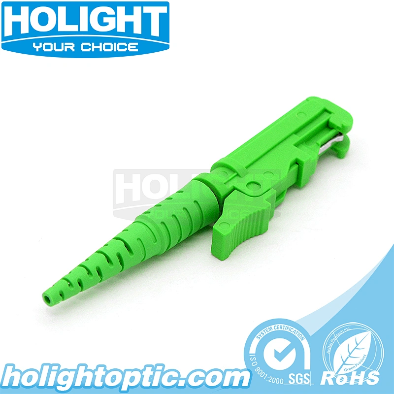 E2000/APC 0.9mm Simplex Single Mode Fiber Optic Connector Kit