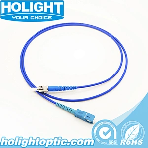 SC UPC to ST UPC Single mode Simplex 3.0mm fiber optic patch cable