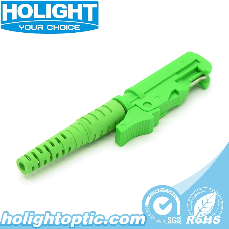 E2000/APC 2.0mm Simplex Single Mode Fiber Optic Connector Kit