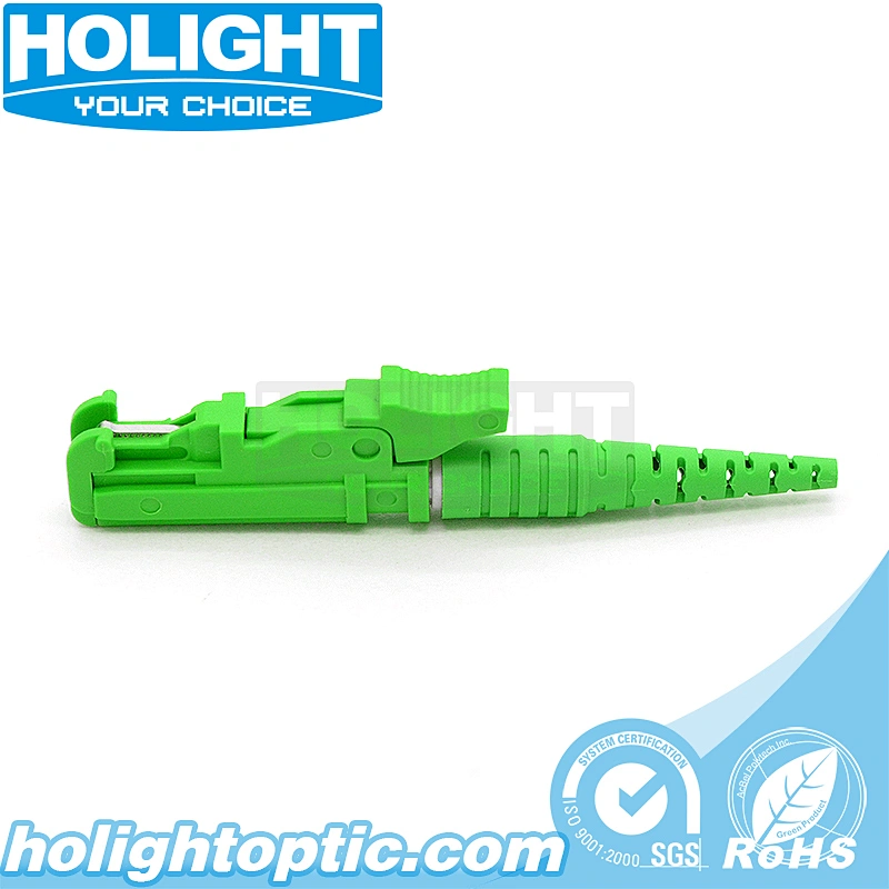 E2000/APC 0.9mm Simplex Single Mode Fiber Optic Connector Kit