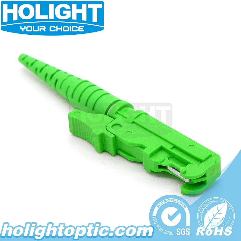 E2000/APC 0.9mm Simplex Single Mode Fiber Optic Connector Kit