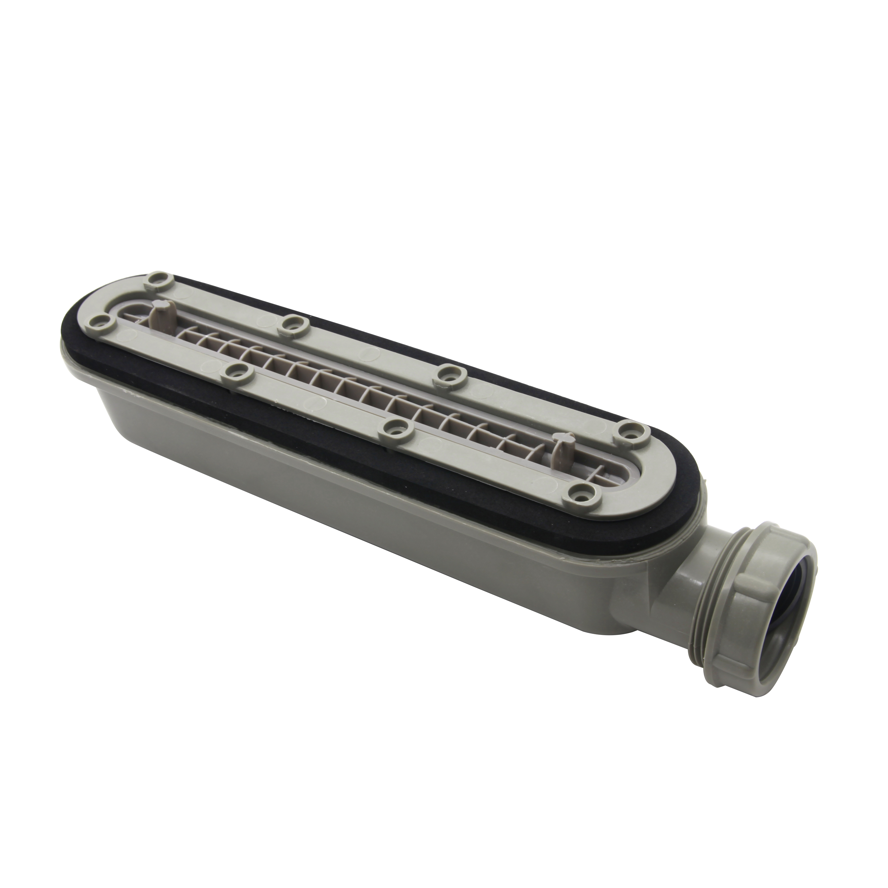 Drain de douche de sortie latérale de 40 mm Drain en plastique