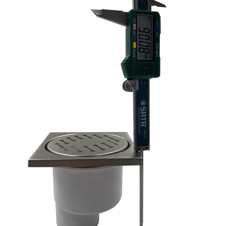 Un nouveau style abdains se draine avec une sortie latérale de 50 mm pour la salle de bain et les toilettes