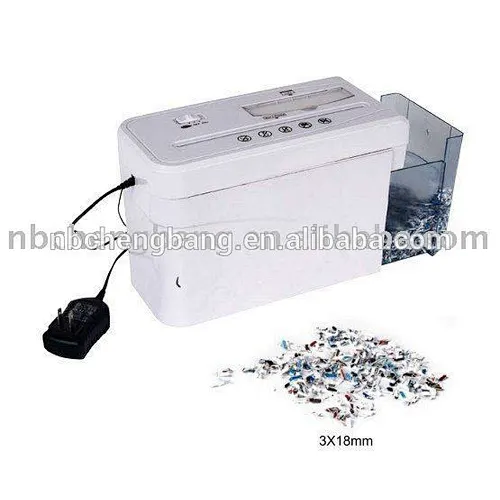 tabletop crosscut paper shredder
