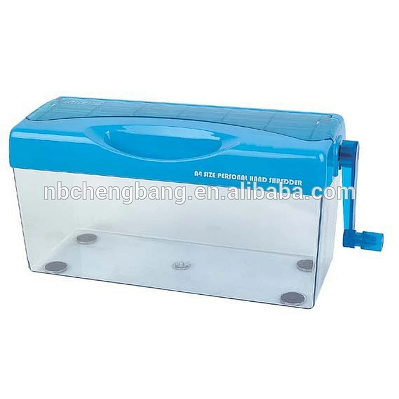 A5 manual paper shredder