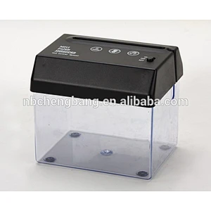 Home and office desktop USB A5 A6 strip cut document CD credit card paper shredder