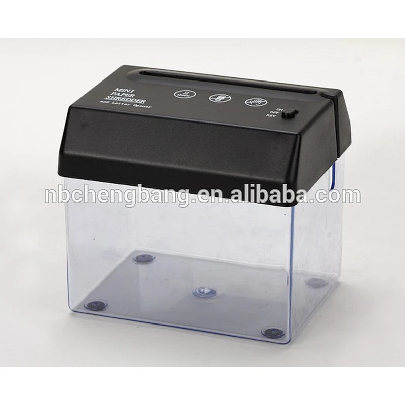Home and office desktop USB A5 A6 strip cut document CD credit card paper shredder