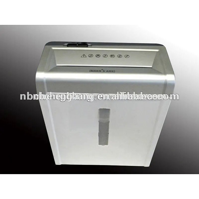 Multifunction crosscut paper shredder