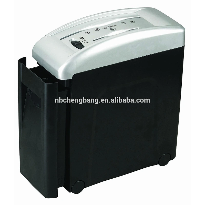 Multifunction crosscut paper shredder