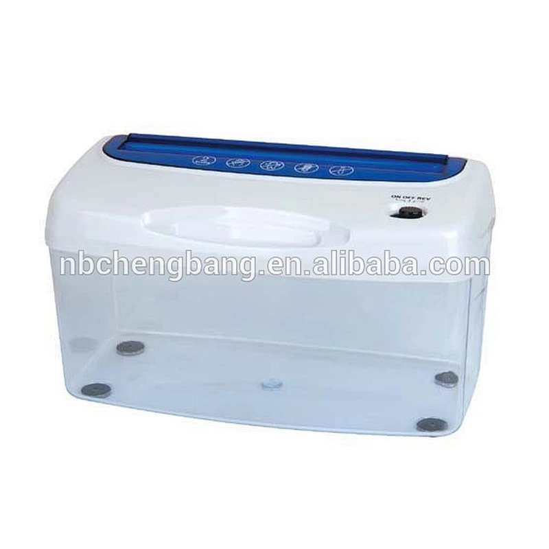 Table electric mini USB A4 stripcut paper shredder office