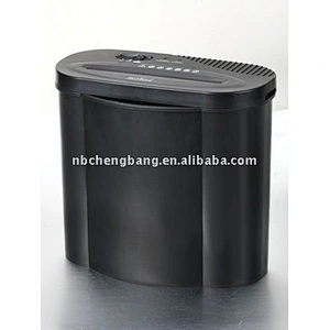 Electric cross-cut paper shredder