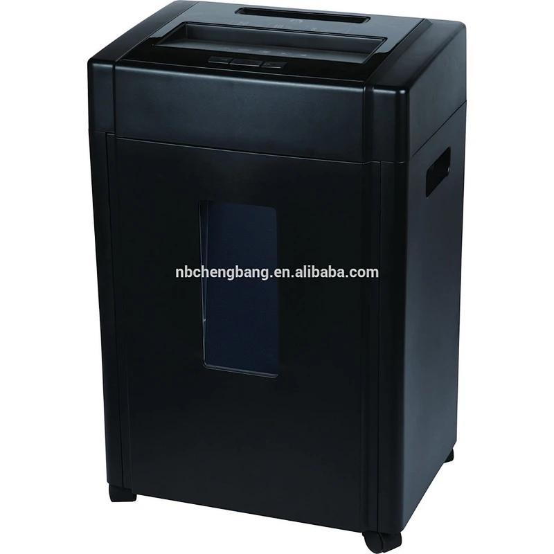 High security quality low noise overload protection microcross cut 8 sheets document CD credit card A4 paper shredder