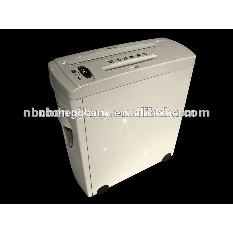 Multifunction crosscut paper shredder
