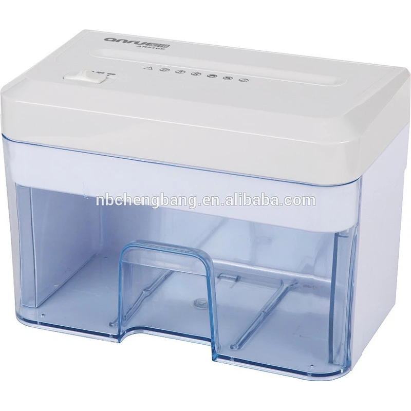 2016 fasionable design elcetric desktop cheap A4 A5micro cross cut document paper shredder for household