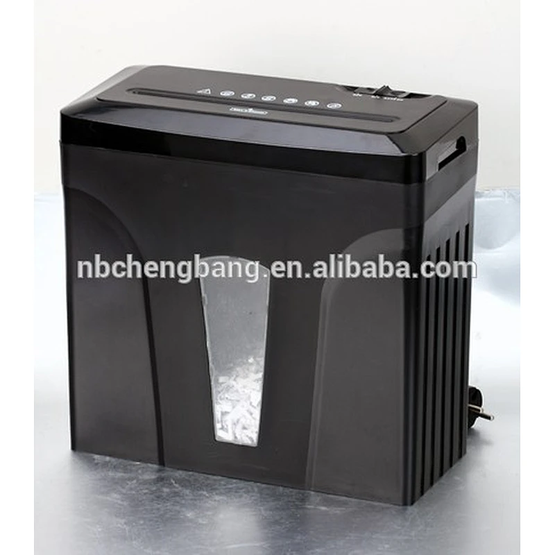 CE GS certificate office 5 sheets A4 cross cut paper shredder for document