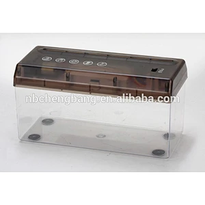 desktop/table mini USB portable powered battery strip cut paper shredder