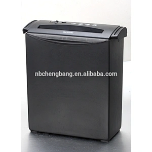 Multifunction crosscut paper shredder