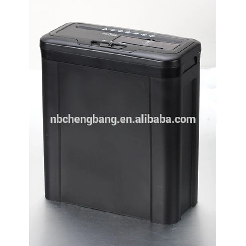 Auto on/ FWD/ Rev overload protection strip cut 7 sheets document A4 paper shredder