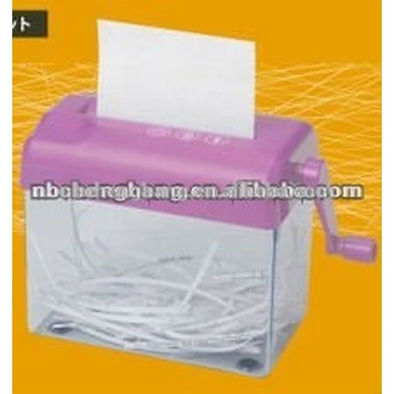 A5 manual paper shredder
