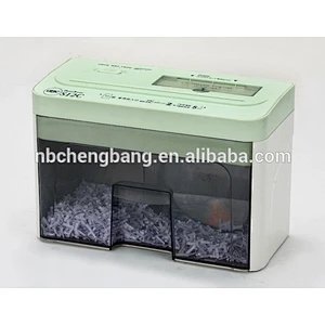 Desktop electric 24V straight paper shredder machine