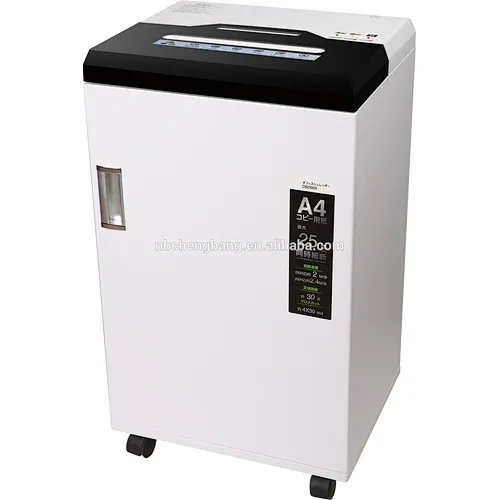 Heavy duty big size 25 sheets papers electric paper shredder for office
