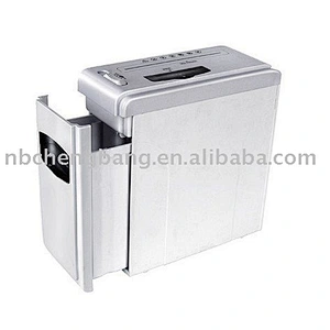Multifunction crosscut paper shredder
