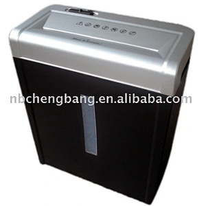 Electric cross-cut paper shredder