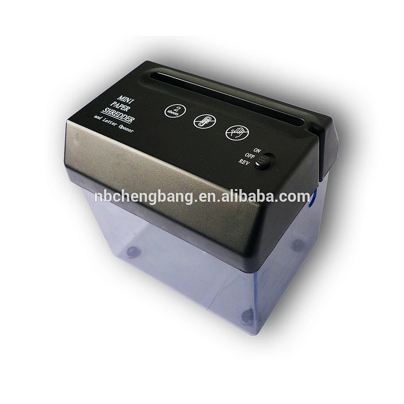Home and office desktop USB A5 A6 strip cut document CD credit card paper shredder