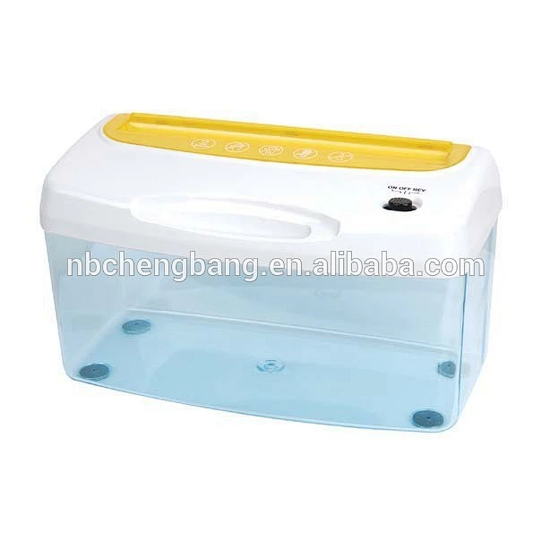 Table electric mini USB A4 stripcut paper shredder office