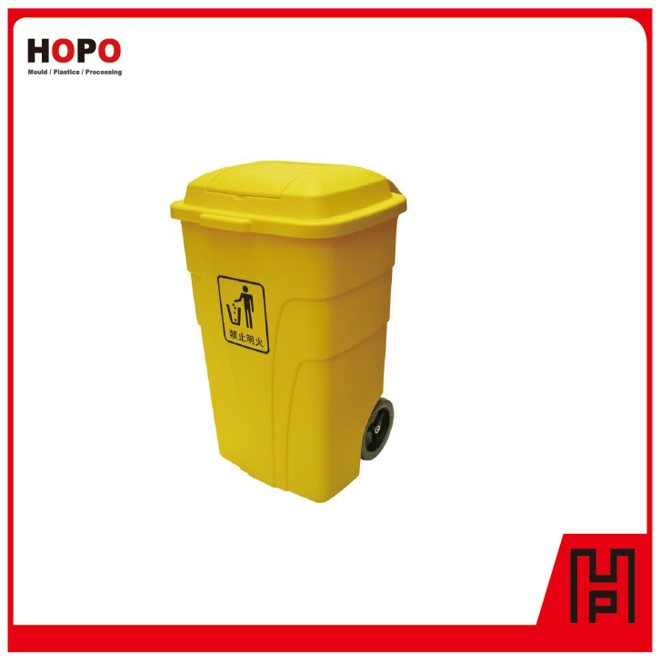 production of garbage can mould