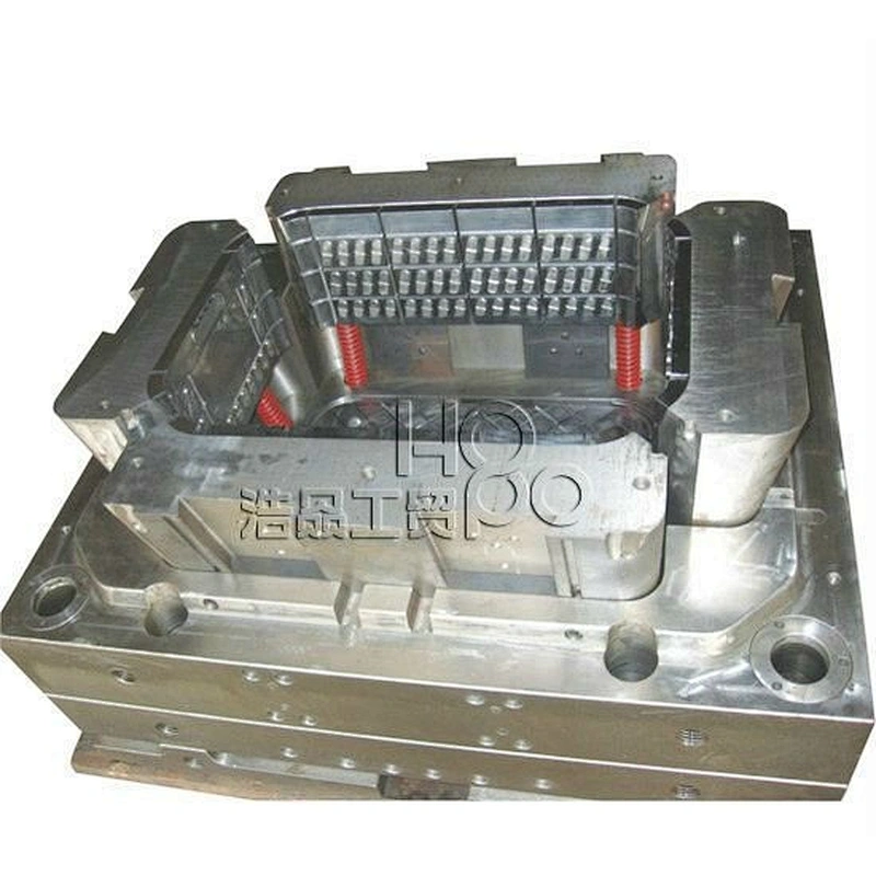 YUDO Hot Runner Injection Plastic Crate Mould Factory