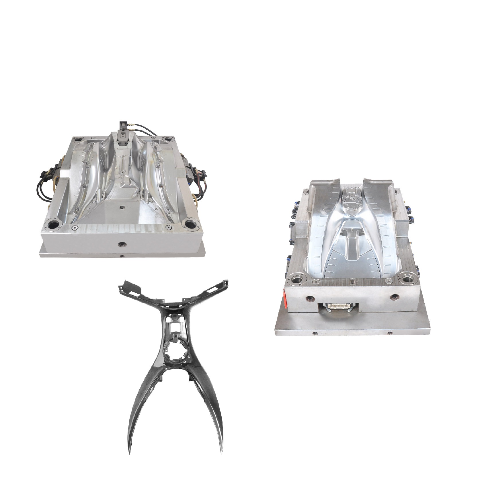 EDM Motorcycle Grip/Handle Plastic Injection Mould