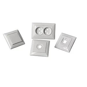 Household Injection Moulded Plastic Switch Plate Outlet Cover