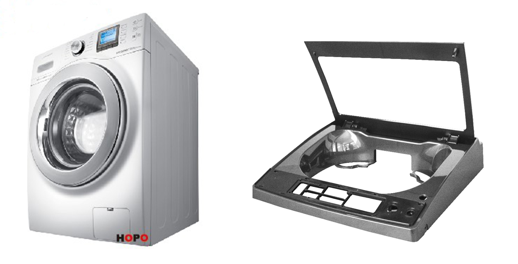 washing machine console