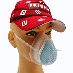 2020 new adult S9 Non disposable four-layer filtration rate of covid virus resistant silicone mask is 98.2%, which can be washed and reused