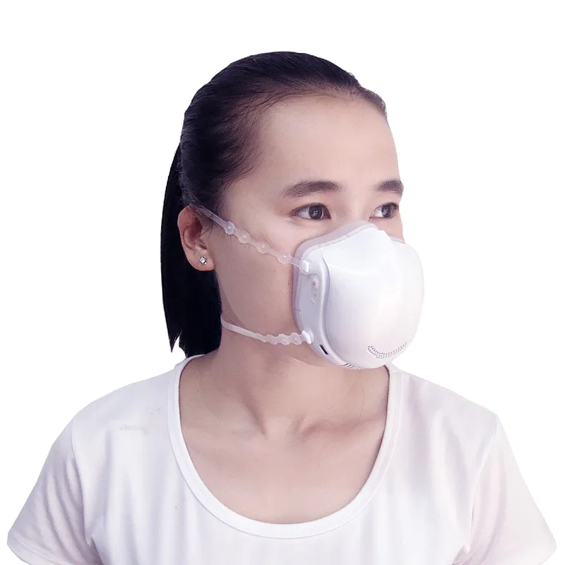Adult q5s anti covid virus intelligent electric mask active air supply easy breathing kn95 mask