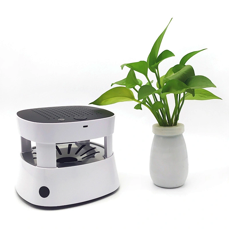 Electronic intelligent ashtray desktop air purifier second hand smoke prevention composite filter element purifying odor smokeless ashtray
