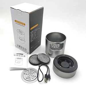 Electronic intelligent ashtray desktop air purifier C anti second hand smoke purification odor smokeless ashtray