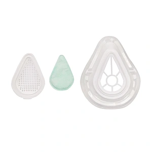 Adult type HS8 kn95 silicone protective mask can be washed and reused, and electrostatic cotton + melt blown cloth can be used to filter PM2.5 covid virus dust