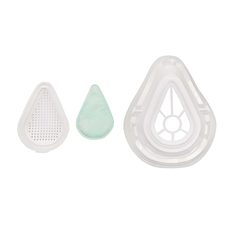 Adult type HS8 kn95 silicone protective mask can be washed and reused, and electrostatic cotton + melt blown cloth can be used to filter PM2.5 covid virus dust